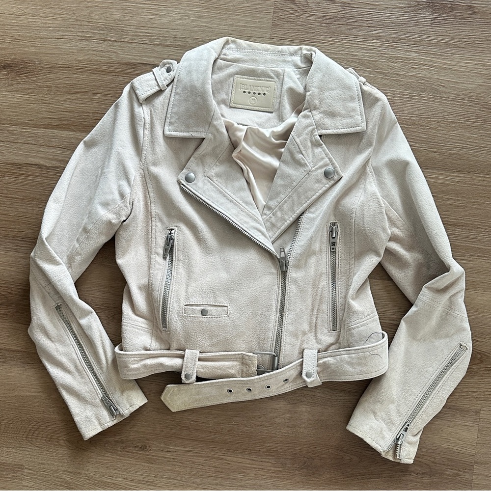 Blank NYC Sueded Moto Jacket